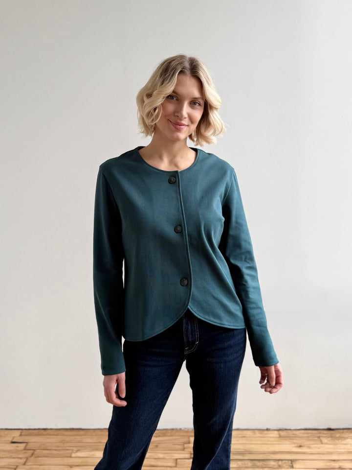 WAVERLY jacket in Deep Sea