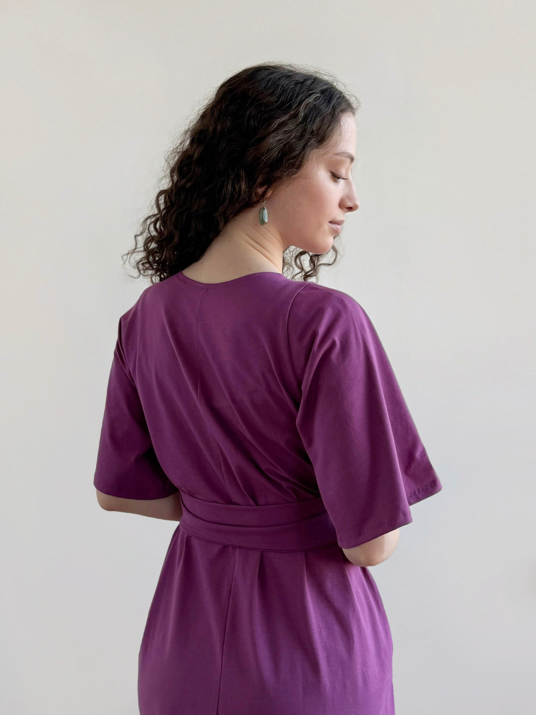 IRVINE dress in Deep Lilac