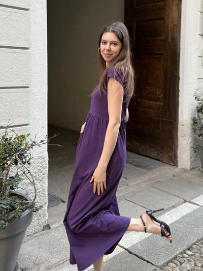 DINAH dress in Midnight Dahlia