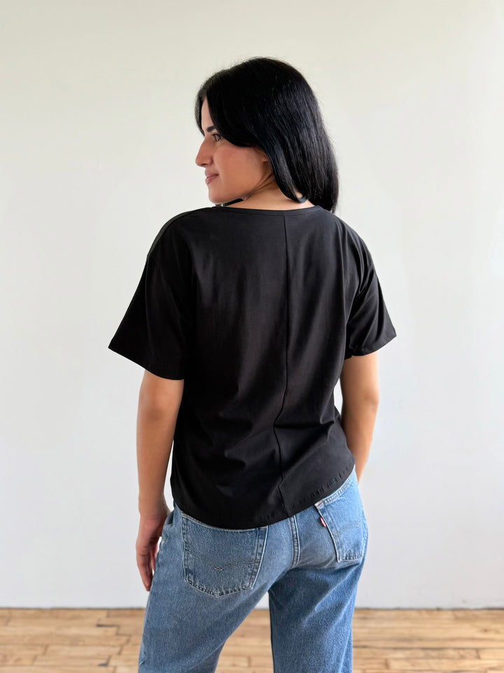 KIM tee in Black
