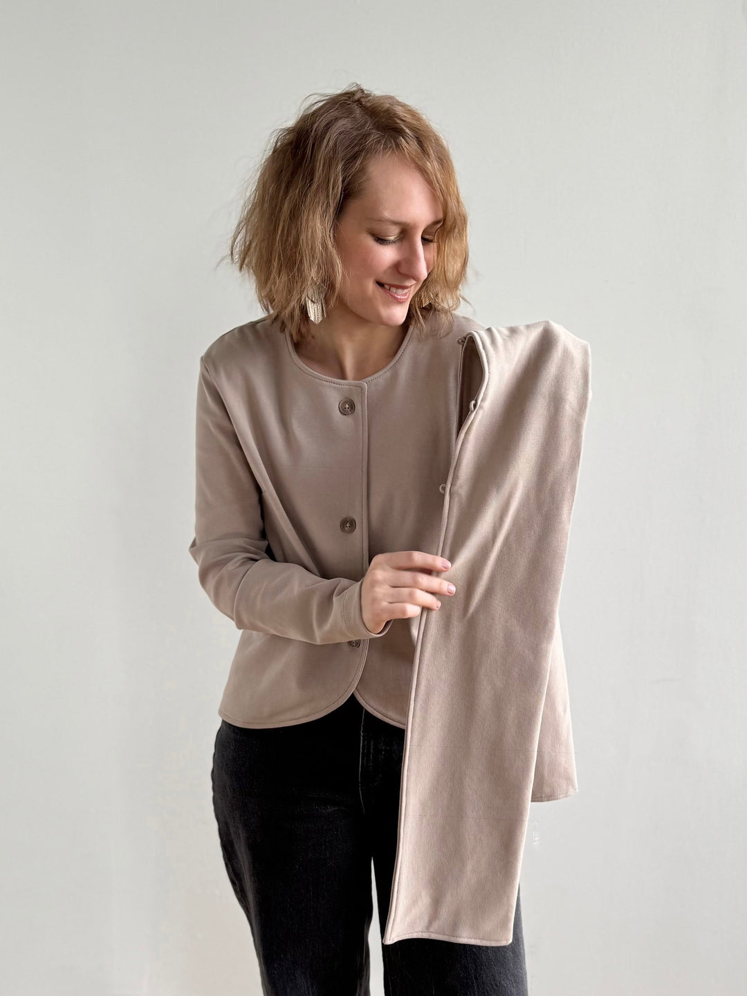 WAVERLY jacket in Desert Sand