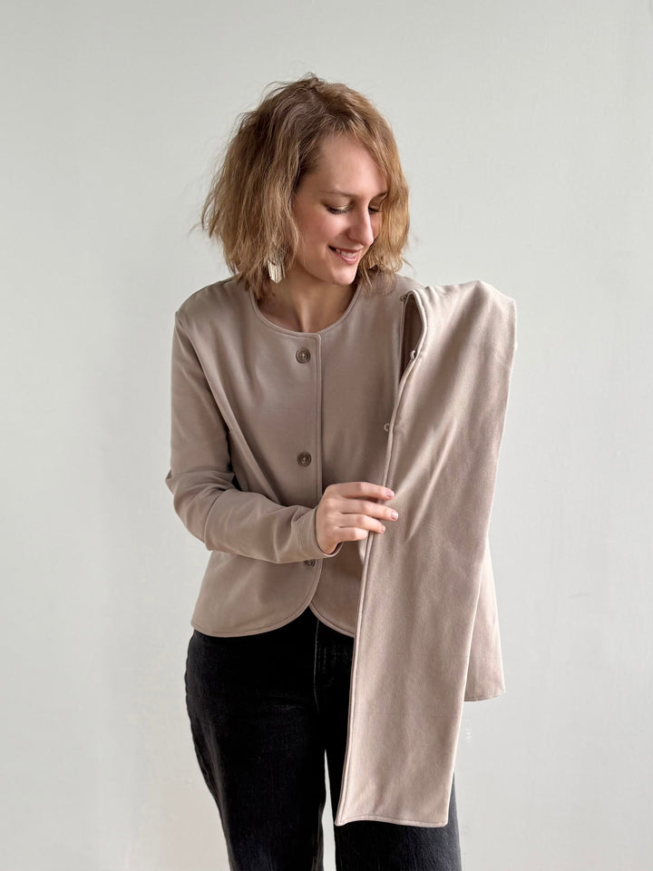 WAVERLY jacket in Desert Sand