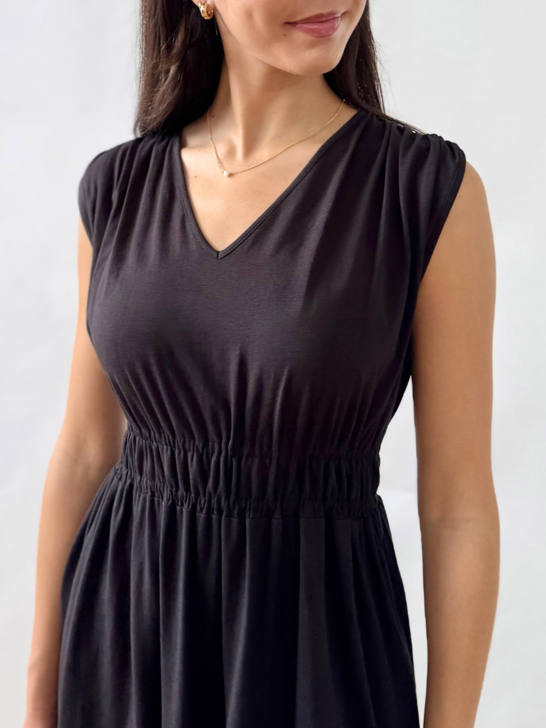 HAMPTON dress in Black