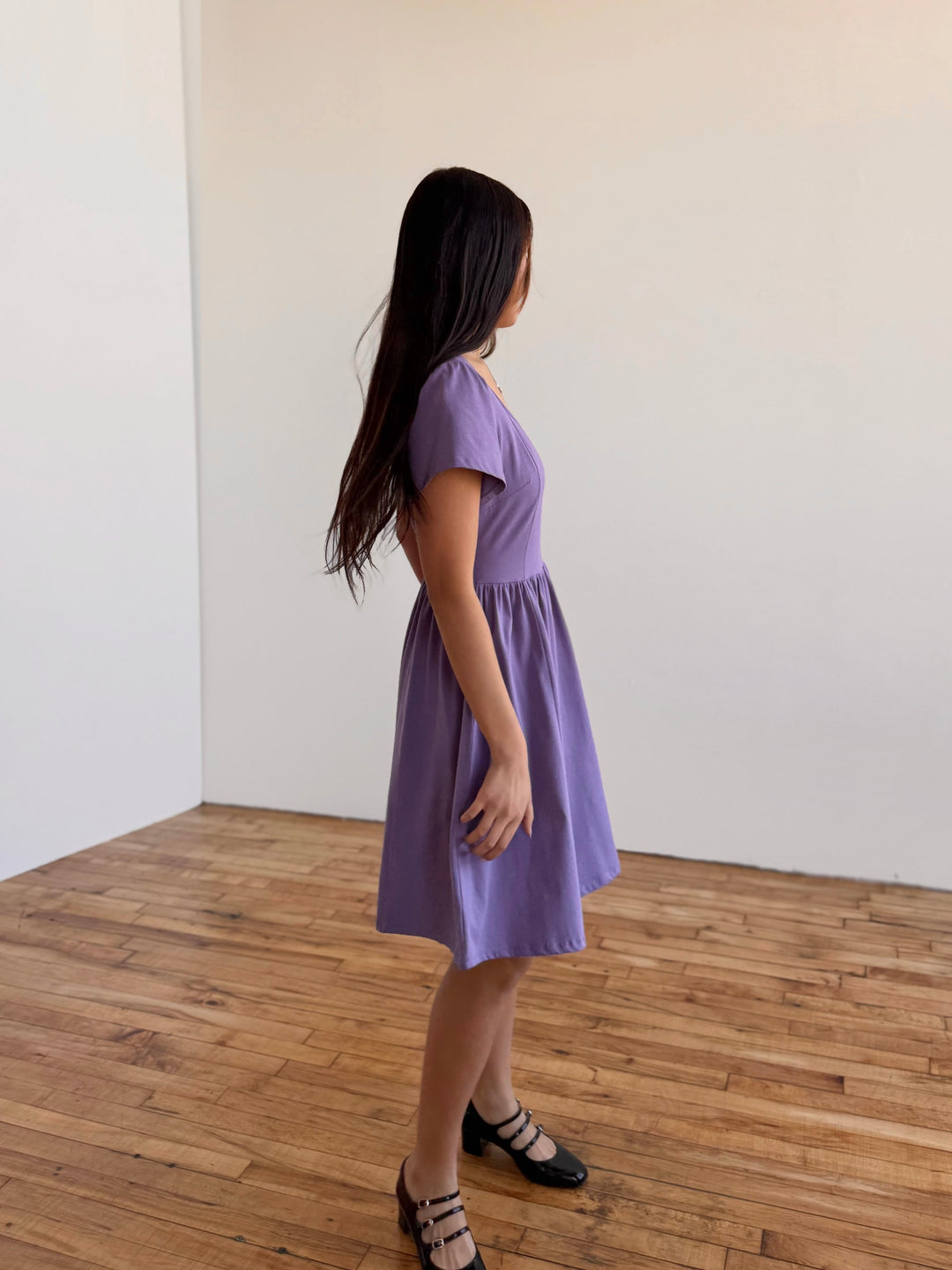 RAZELE dress in Purple Haze