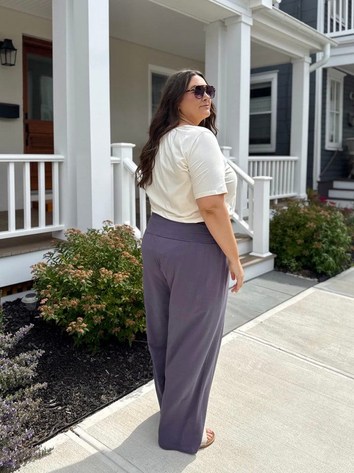MALIKA pants in Dewberry