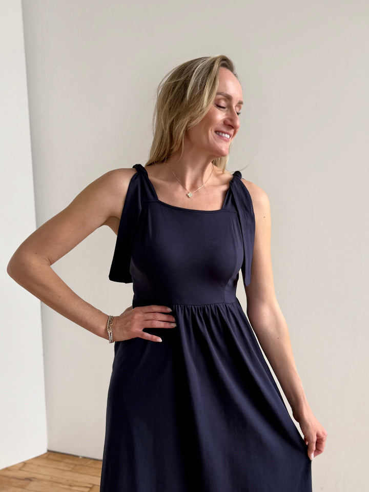 VERONA dress in Navy