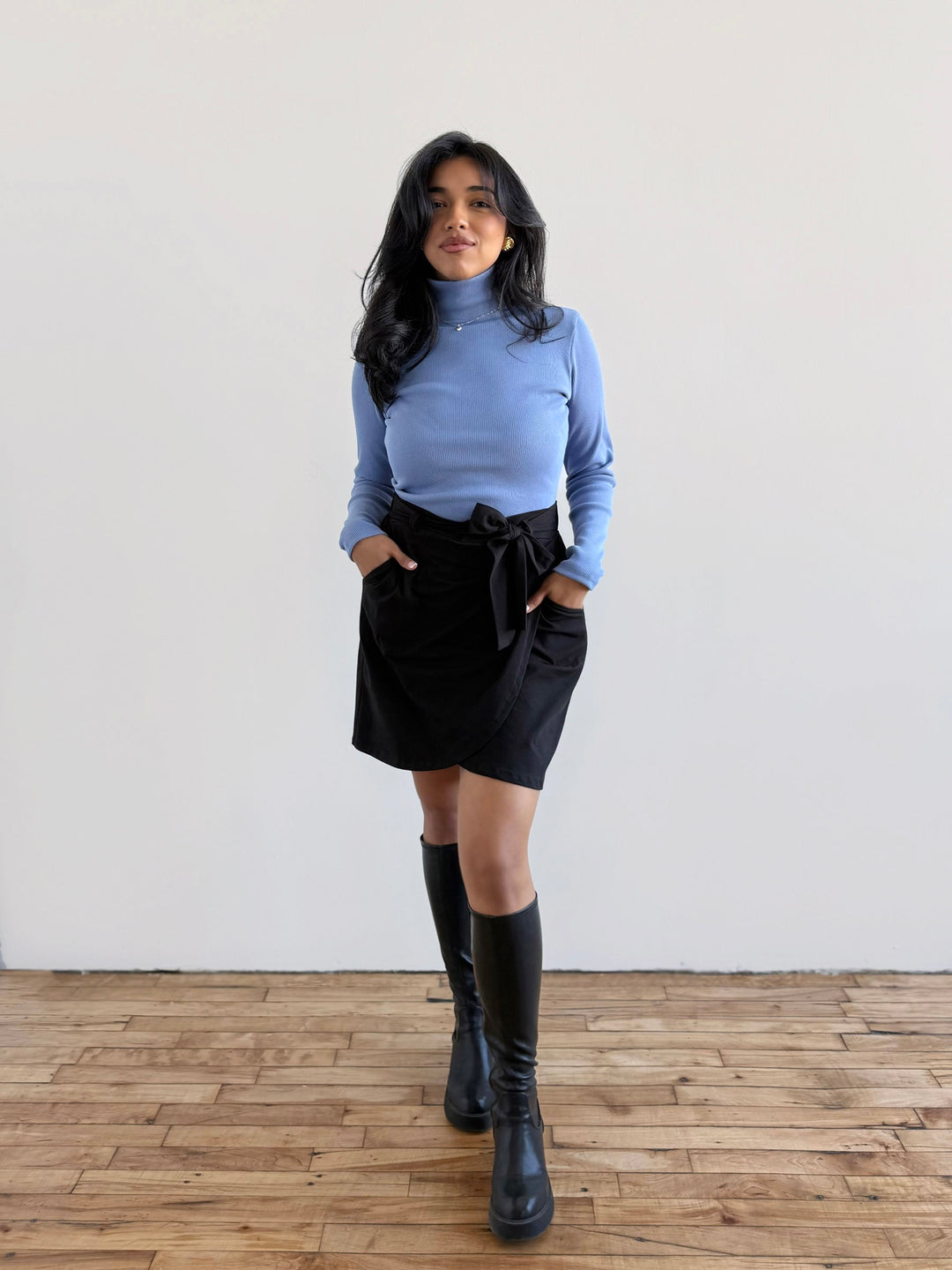TULIP skirt in Black