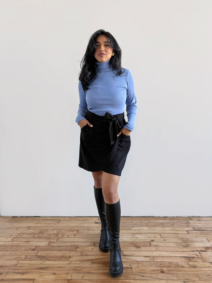 TULIP skirt in Black