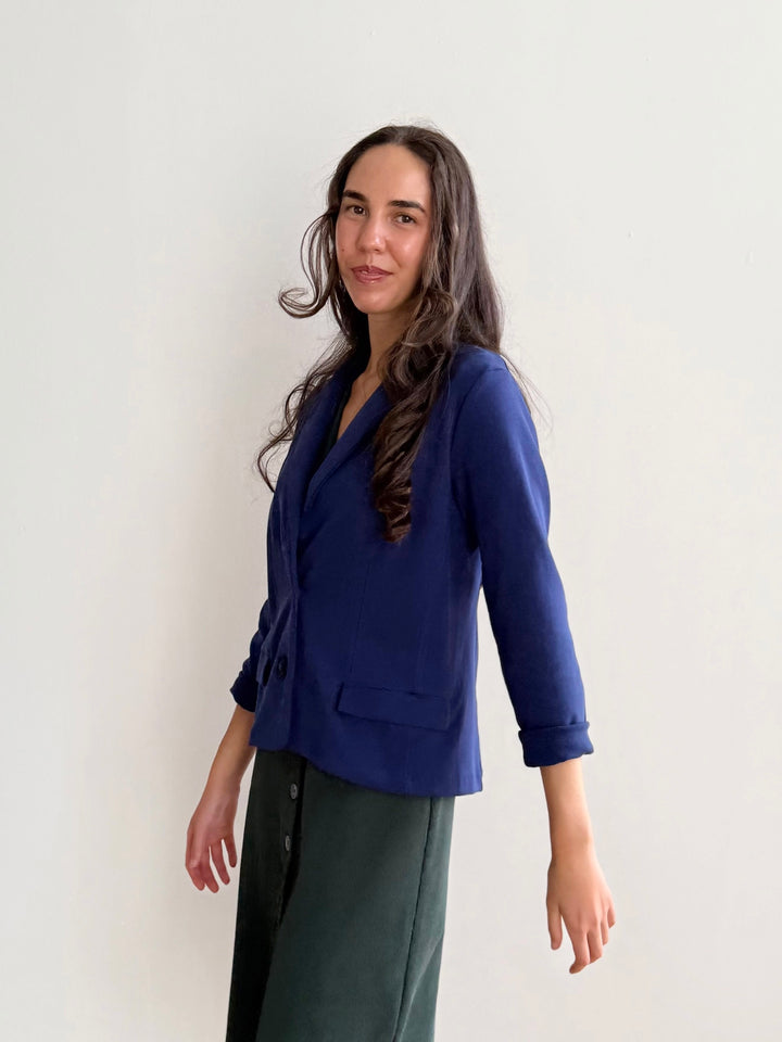 OCTAVIA blazer in Bright Navy