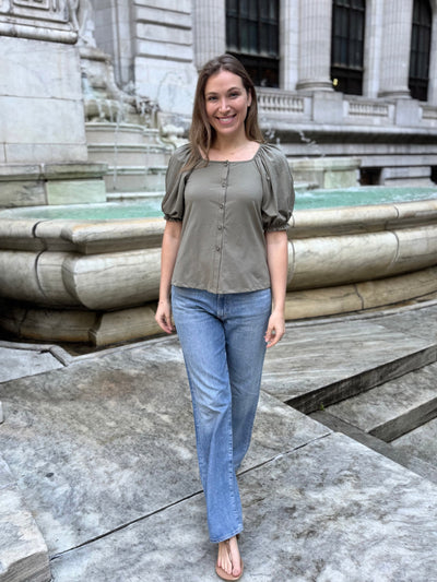 BOHEME top in Silver Sage