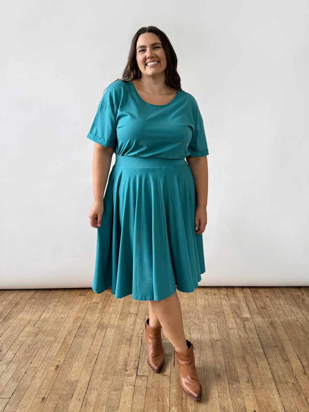 CIELA skirt in Marine Teal