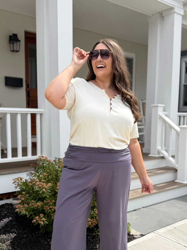 MALIKA pants in Dewberry