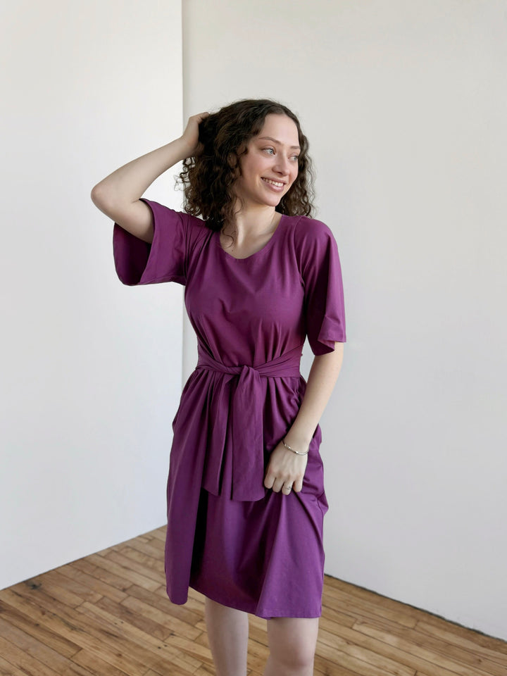 IRVINE dress in Deep Lilac