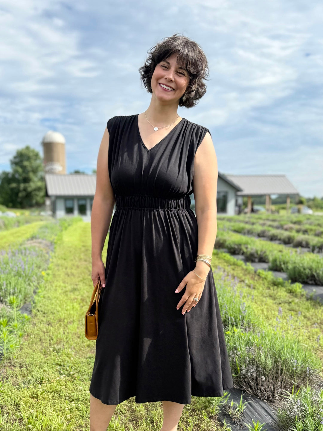 HAMPTON dress in Black