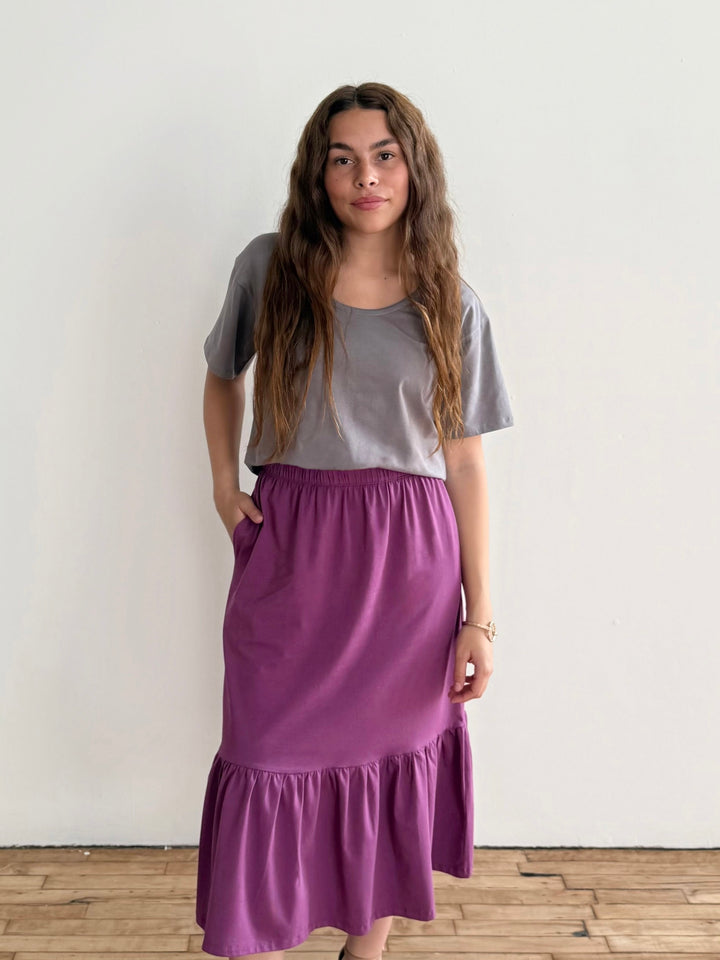 EMILE skirt in Deep Lilac