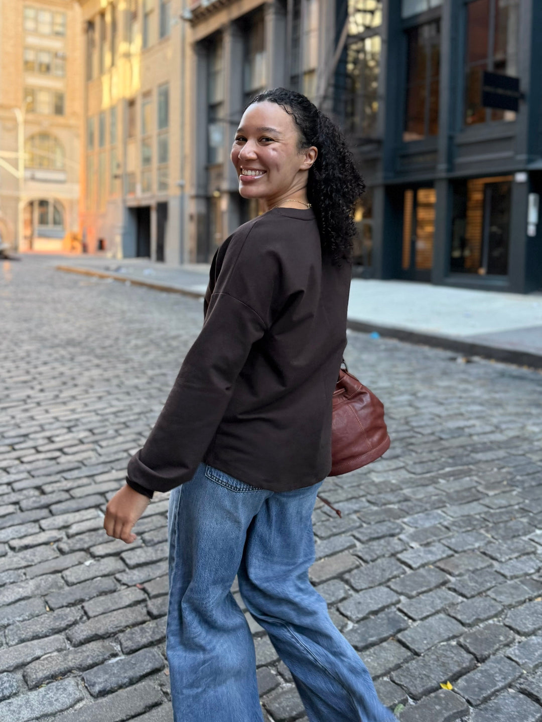 AKARI top in Chocolate Torte