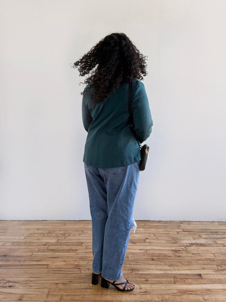 OCTAVIA blazer in Deep Sea