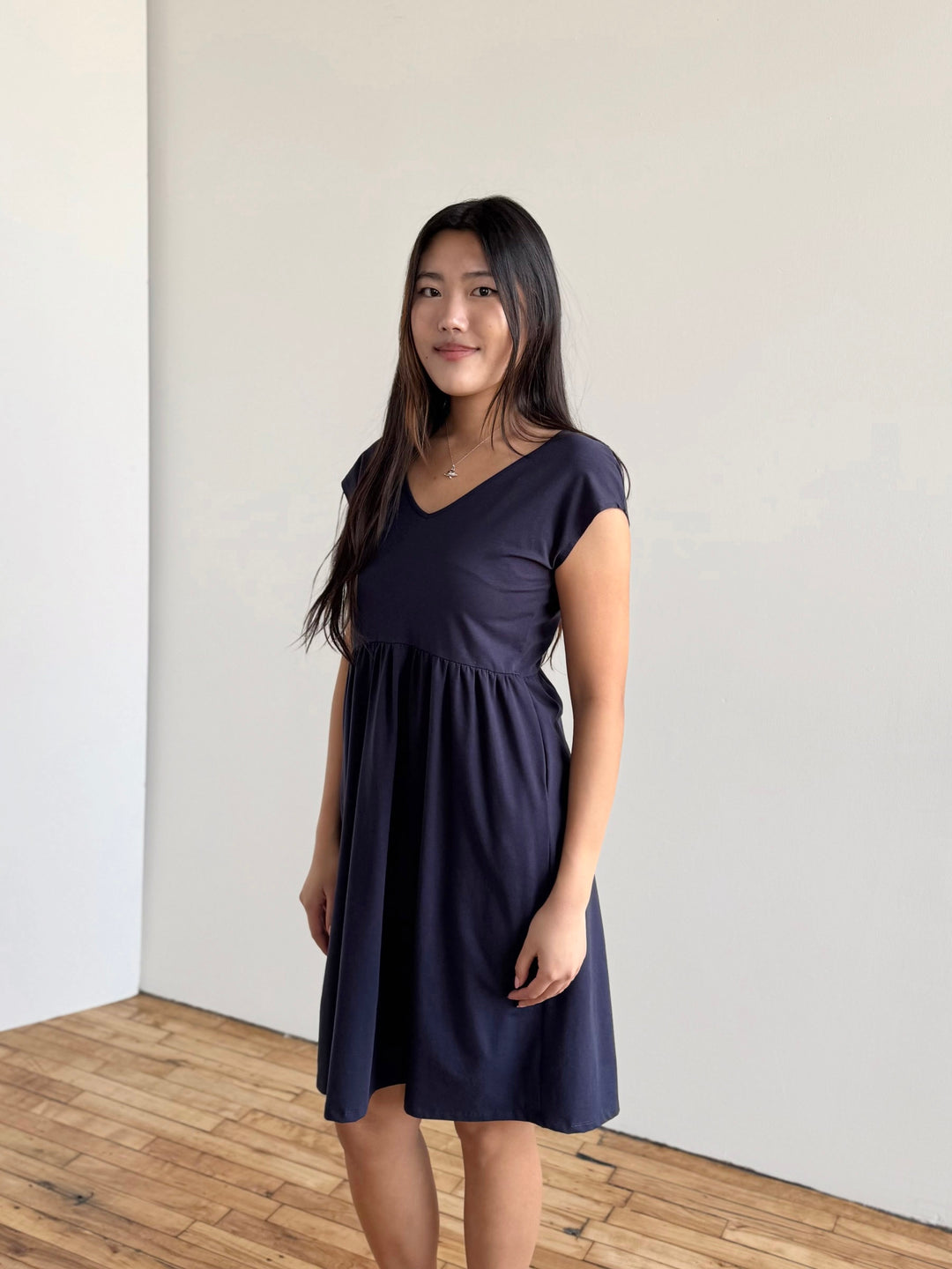 ESSIE dress in Navy
