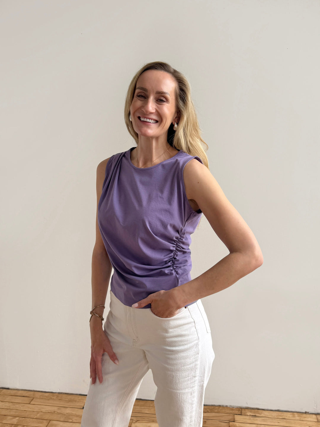 KERRINE top in Purple Haze