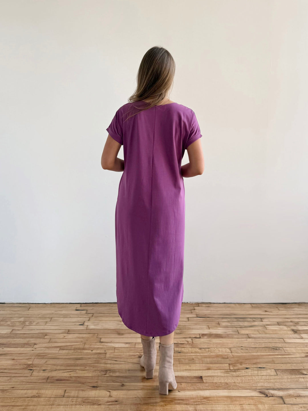 CYPRESS dress in Deep Lilac
