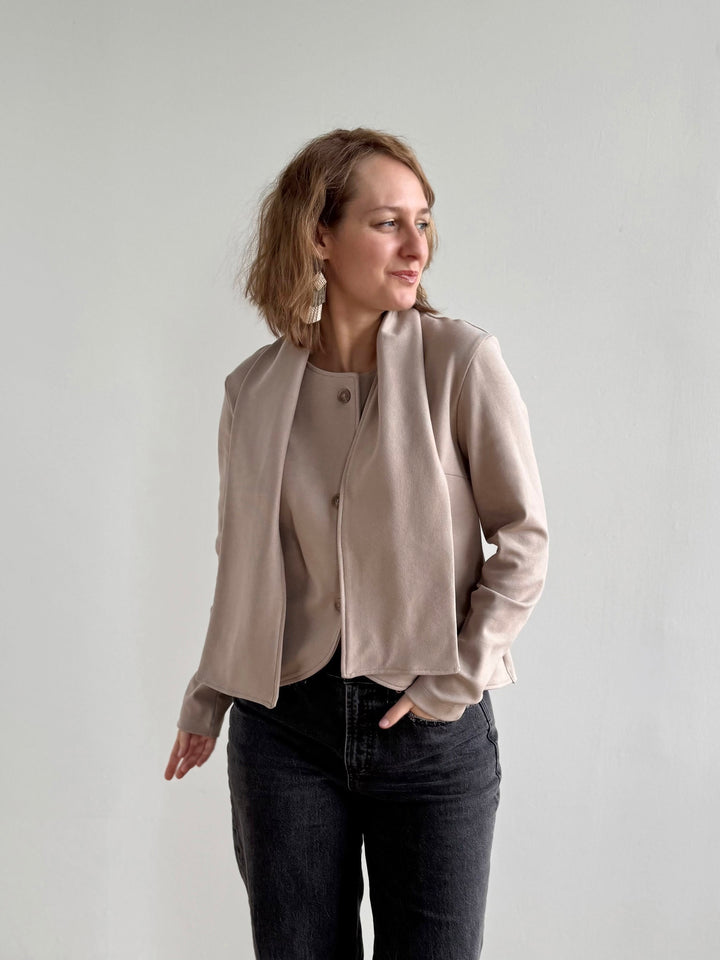 WAVERLY jacket in Desert Sand