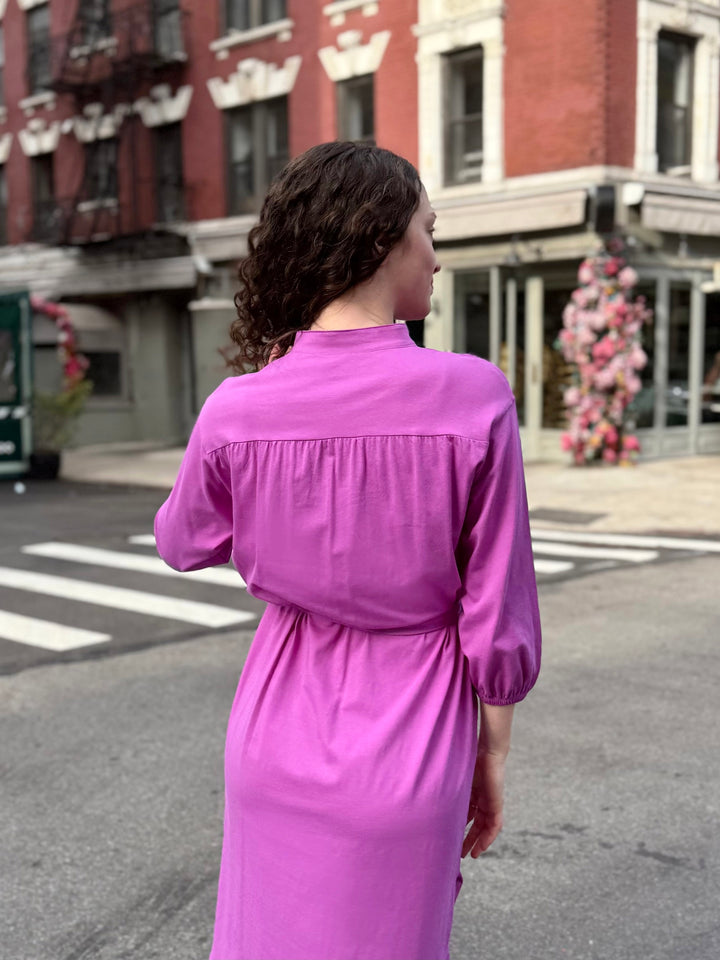 MILLIE dress in Magenta Bloom