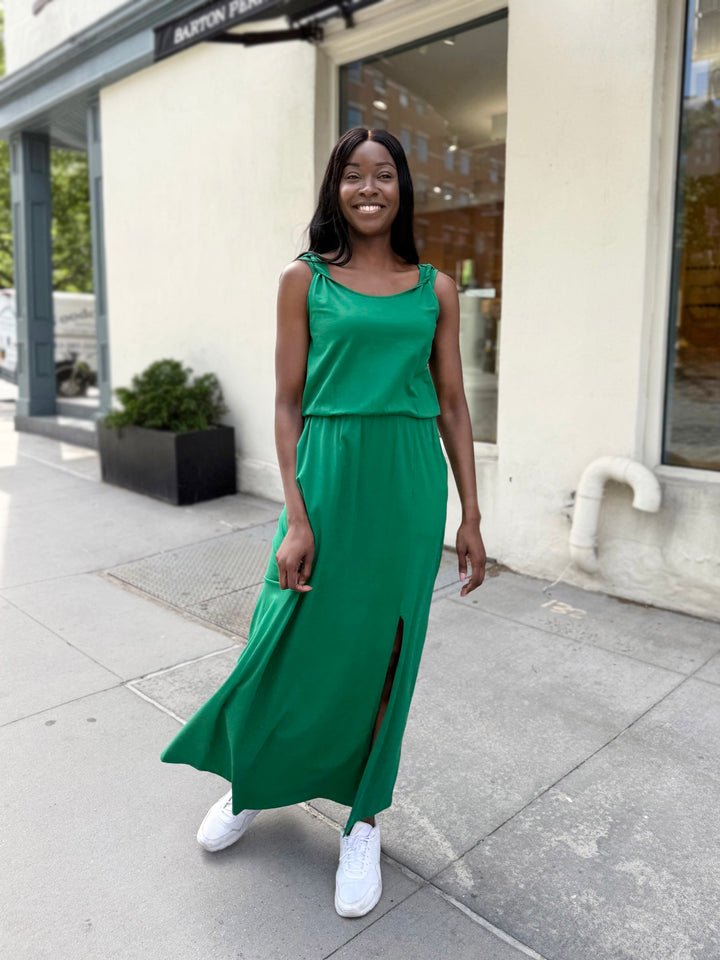 MICHAL dress in Rich Emerald