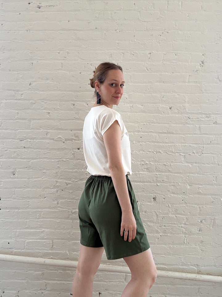 Size Mismatch | ANDRI jersey shorts: <br/>Small waist + Medium hip