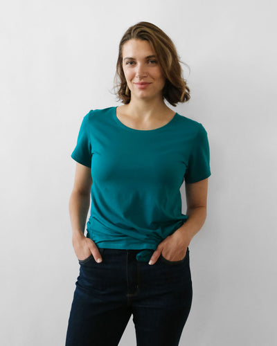 JANE tee in Teal