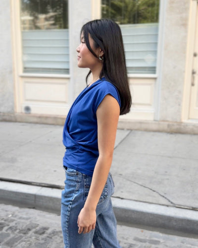 JOLIE top in Cobalt Blue