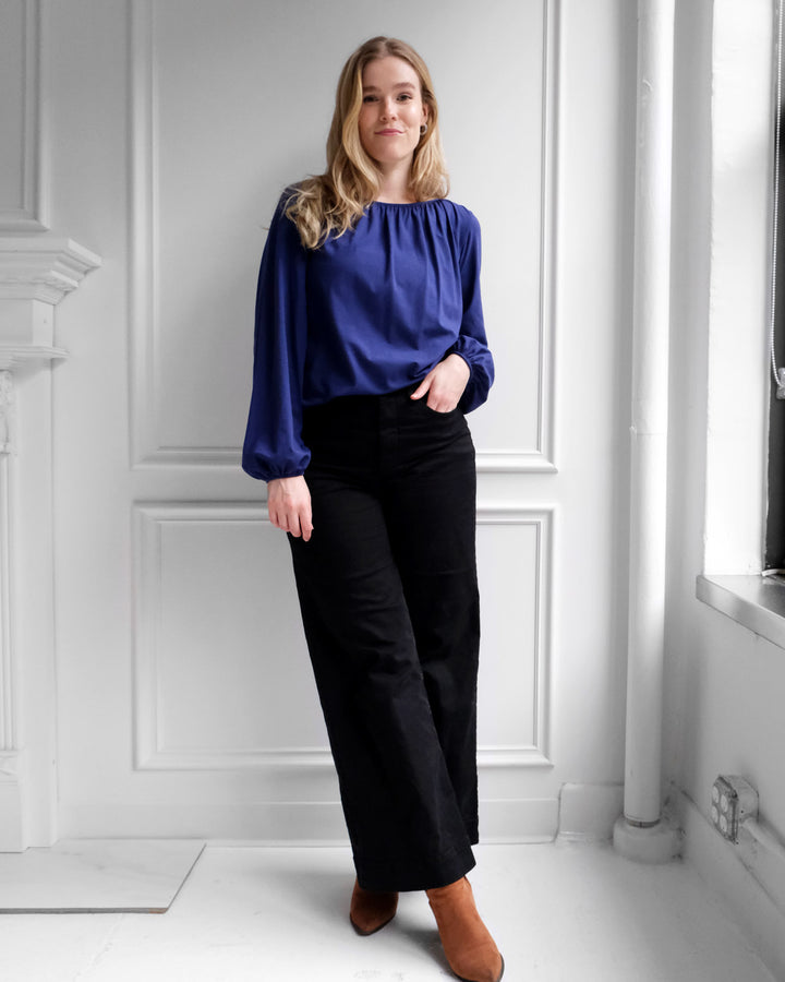 KINSLEY top in Sapphire Blue