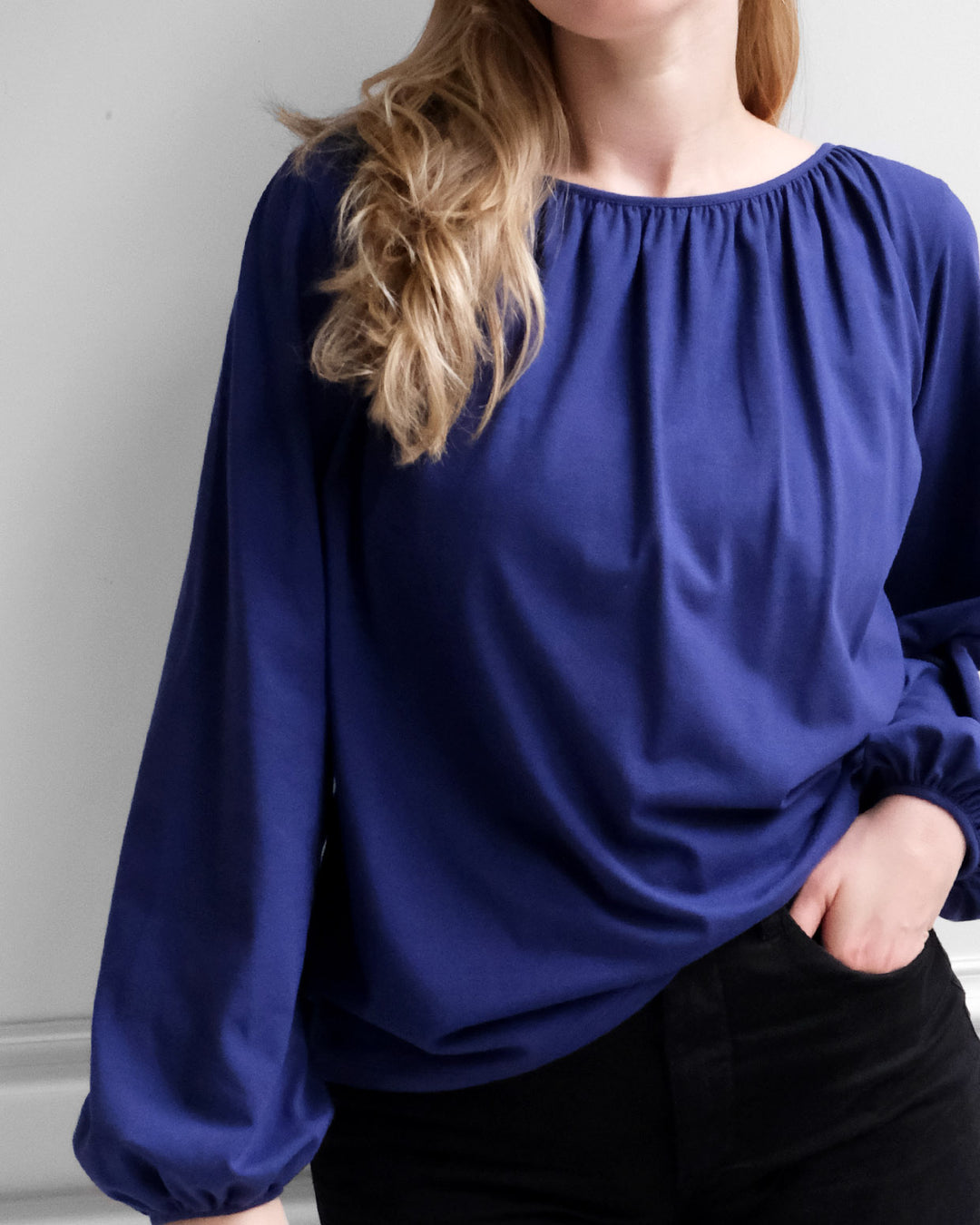 KINSLEY top in Sapphire Blue