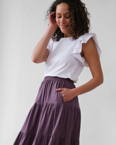 LESLIE skirt in Vintage Violet