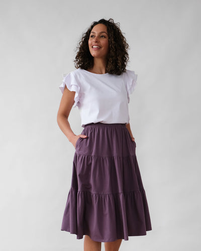 LESLIE skirt in Vintage Violet