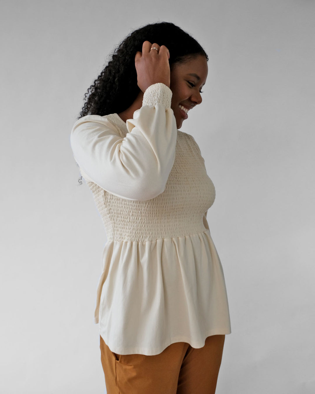 LYRIC top in Seashell