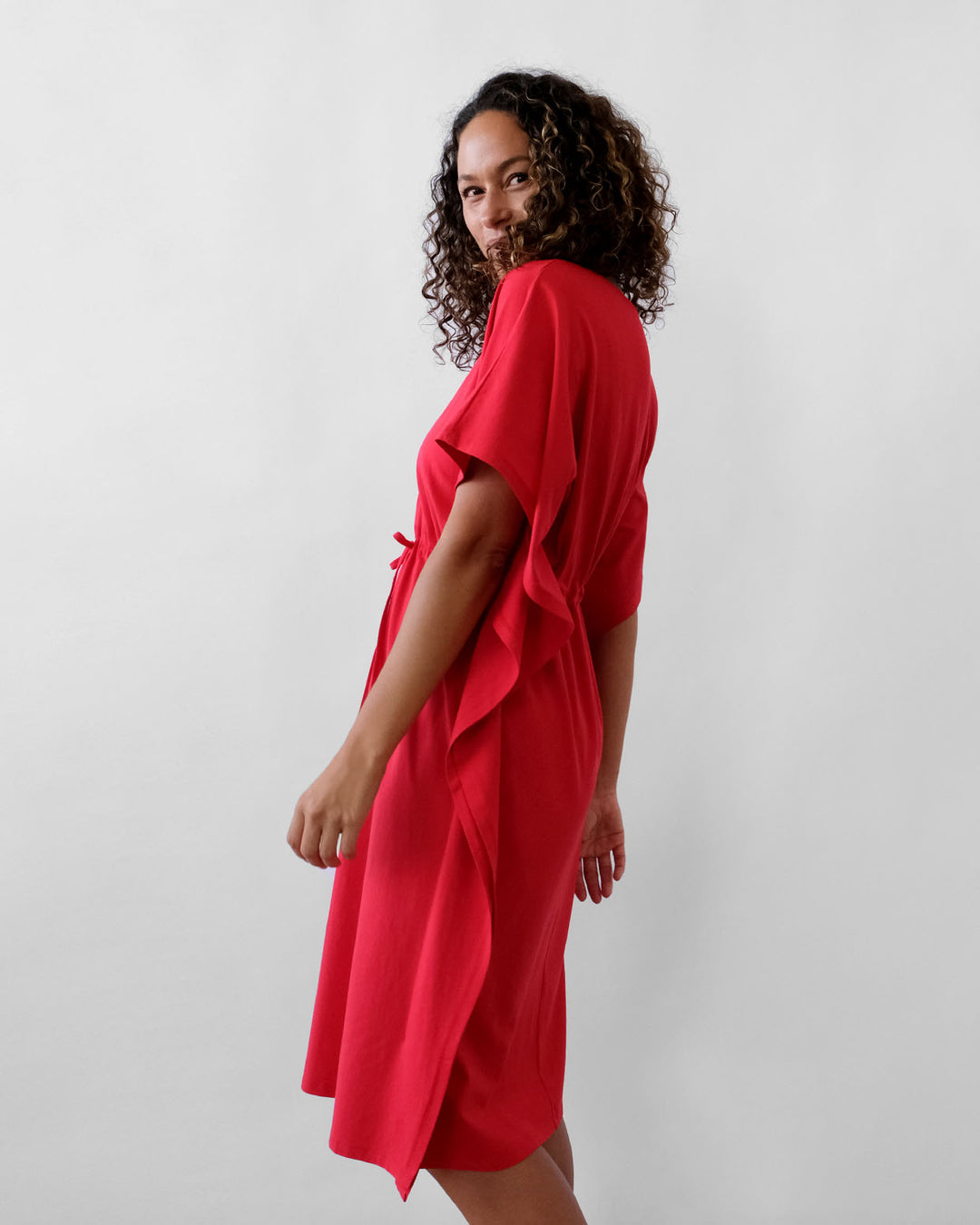 matilda red dress Matilda Dress Jude Cloth in Stripe Red| Jude Connally XL / Stripe Red