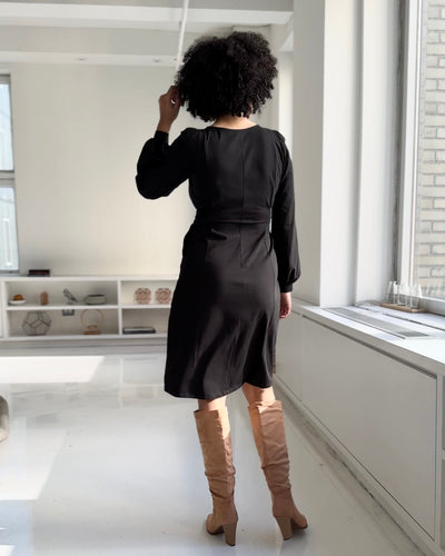 MAUDE dress in Black