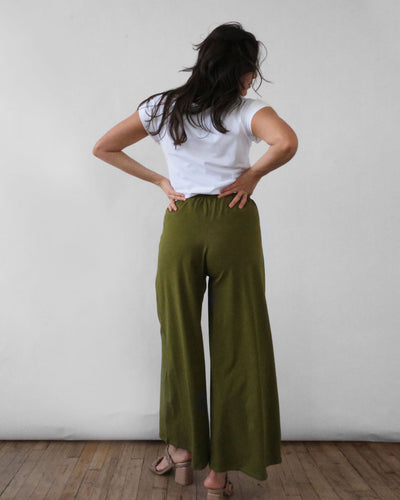 MOANA full-length pants in Rainforest