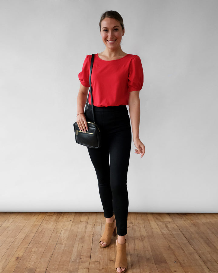 RAYNE tee in Bright Red