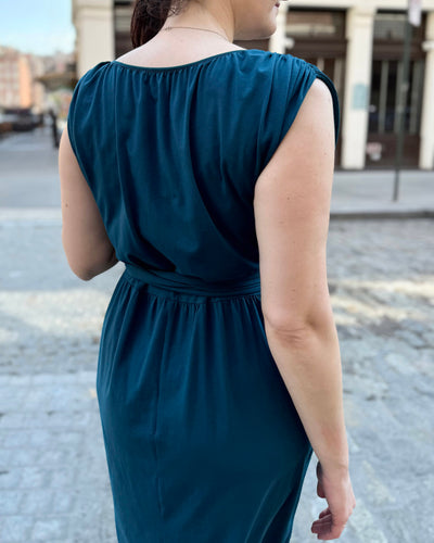 RENEE dress in Tidal Teal