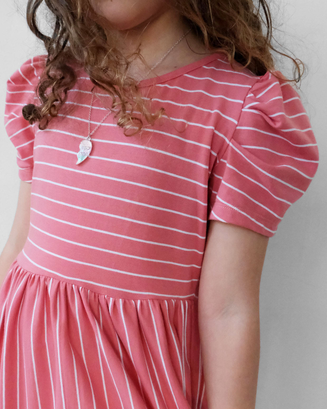 TORI dress in Coral (GIRLS)