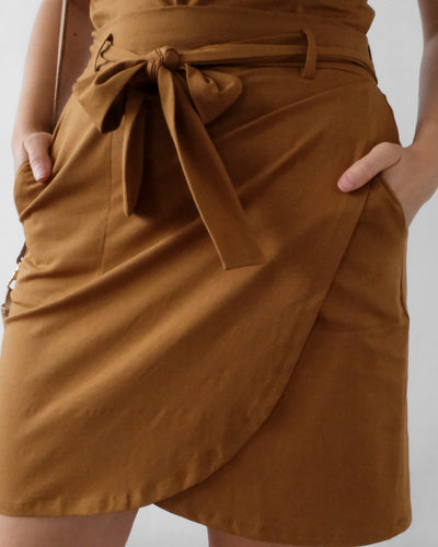 TULIP skirt in Bronze