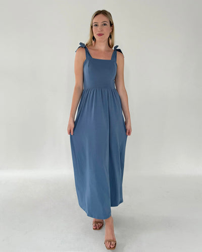 VERONA dress in Elemental Blue