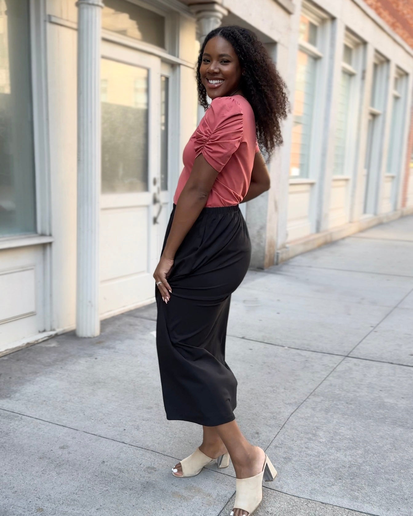 ZURI skirt in Black