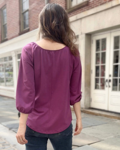 AVELYN top in Deep Lilac