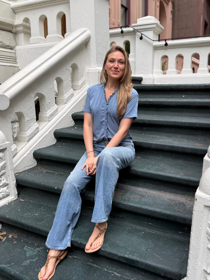 JOCELYN tee in Blue Dusk