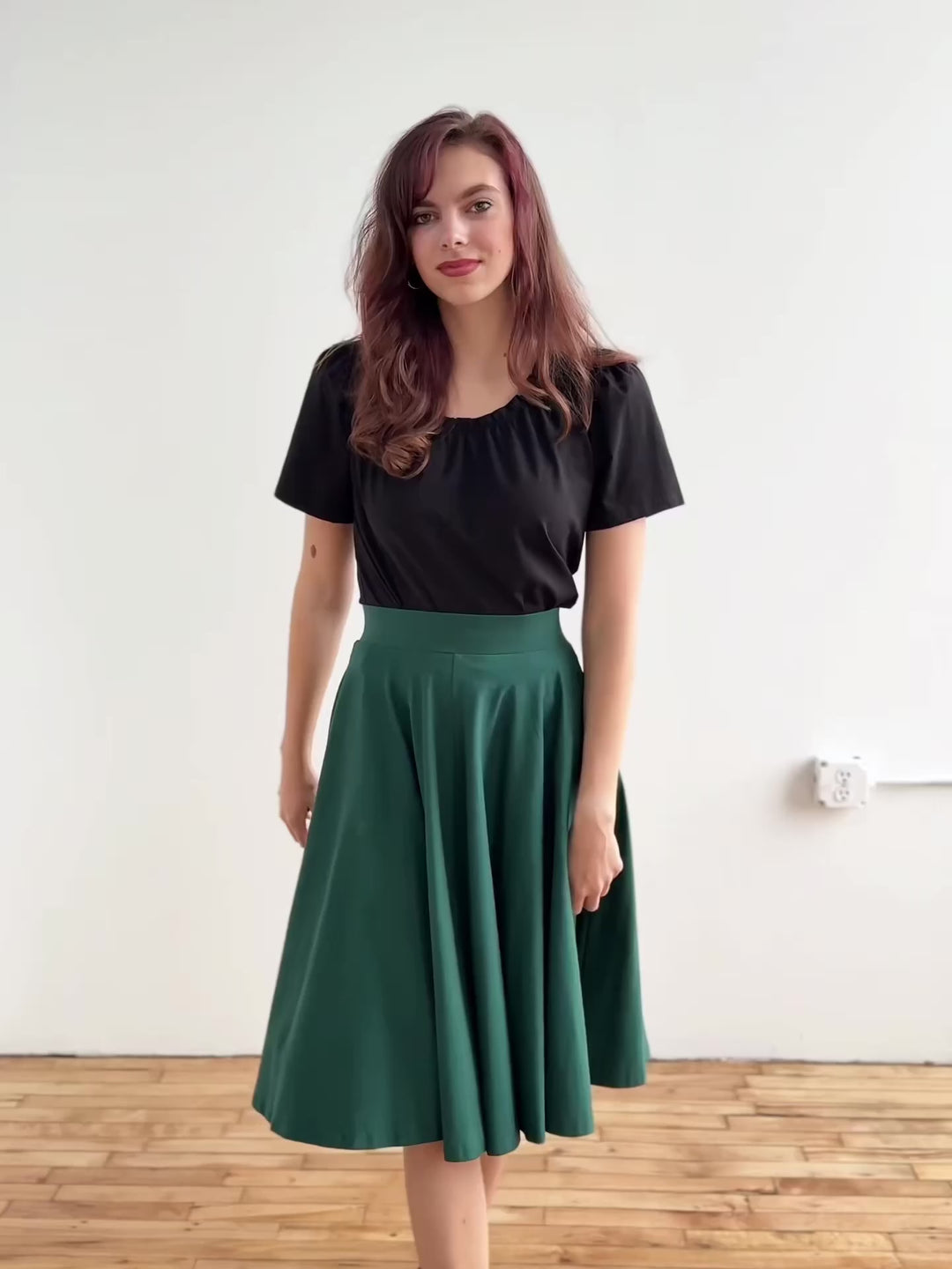CIELA skirt in Dark Green