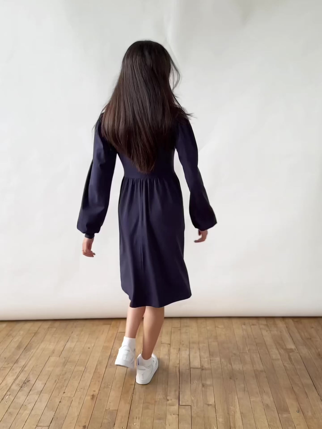 LUCILLE dress in Navy