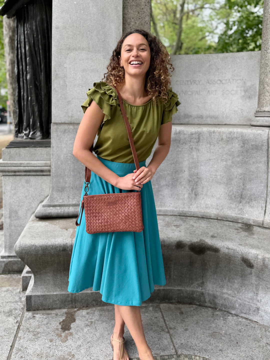 CIELA skirt in Marine Teal