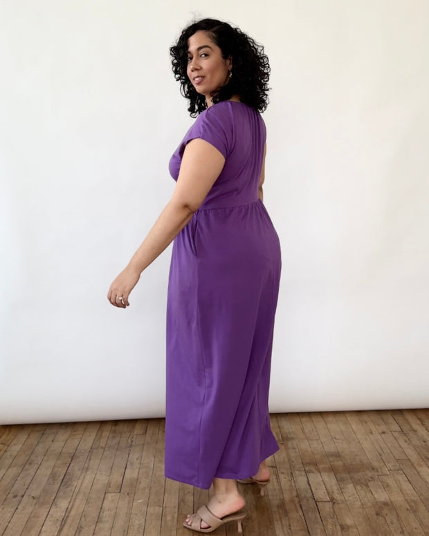 chinese dress ladies DINAH maxi dress in Purple – Elegantees